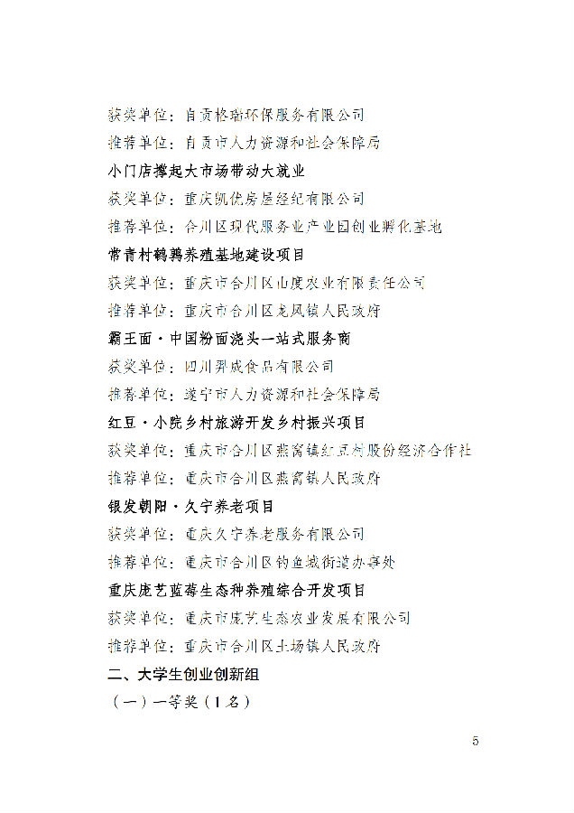 合川府办〔2024〕29号关于合川区第十三届创业创新大赛暨成渝地区双城经济圈创业创新邀请赛获奖情况的通报(3)_04.png